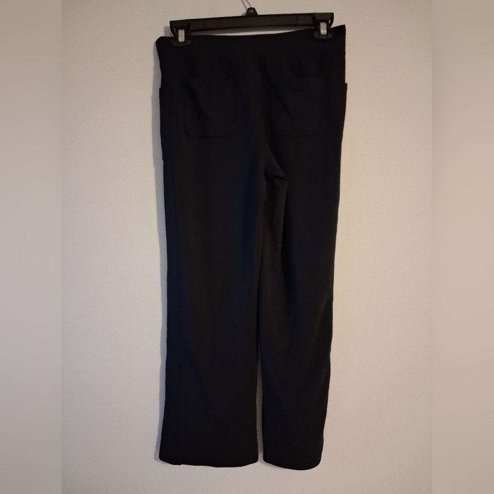 Skechers Women's Wide Leg Black Pants - Picture 3 of 7
